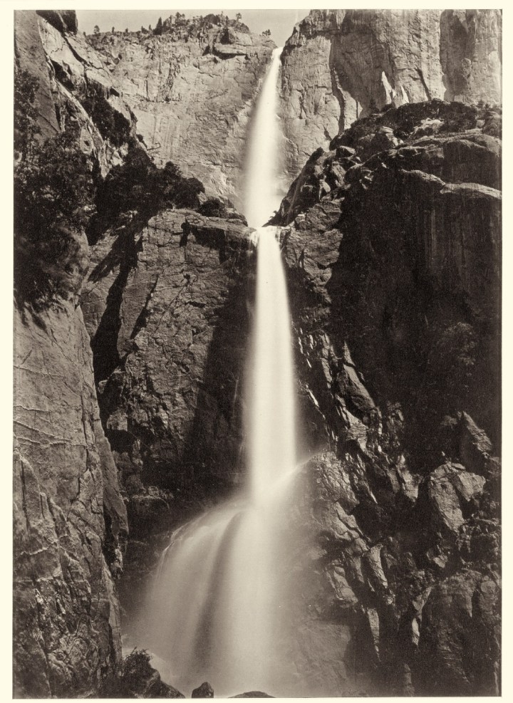 10 CEW Yosemite Falls, View from the Bottom, ca 1878-81, JPGM 1100