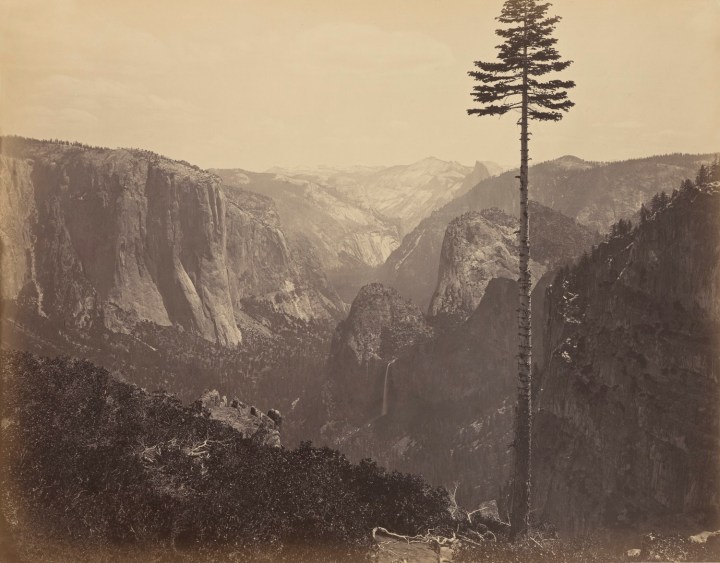 10 CEW, Yosemite Valley from the BEst General View, 1865-66, JPGM 1500