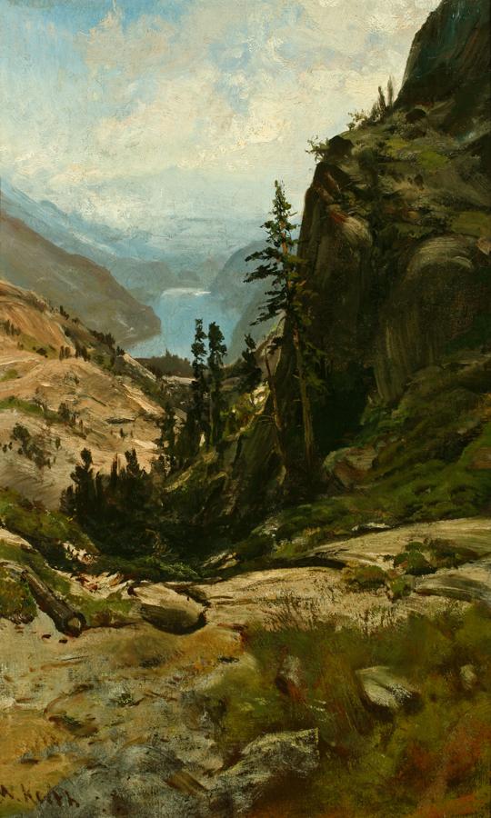 10 William Keith, Donner Lake, 1878-79, St Mary's College Museum of Art, Moraga, Calif