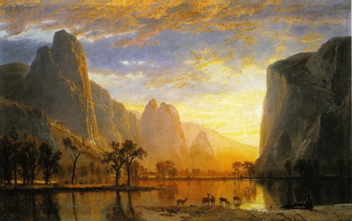 11 Albert Bierstadt, Valley of the Yosemite, 1864, MFAB