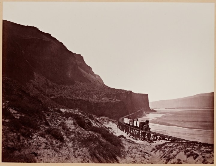 11 CEW, Cape Horn, near Celilo, Columbia River, Oregon, 1867 1500