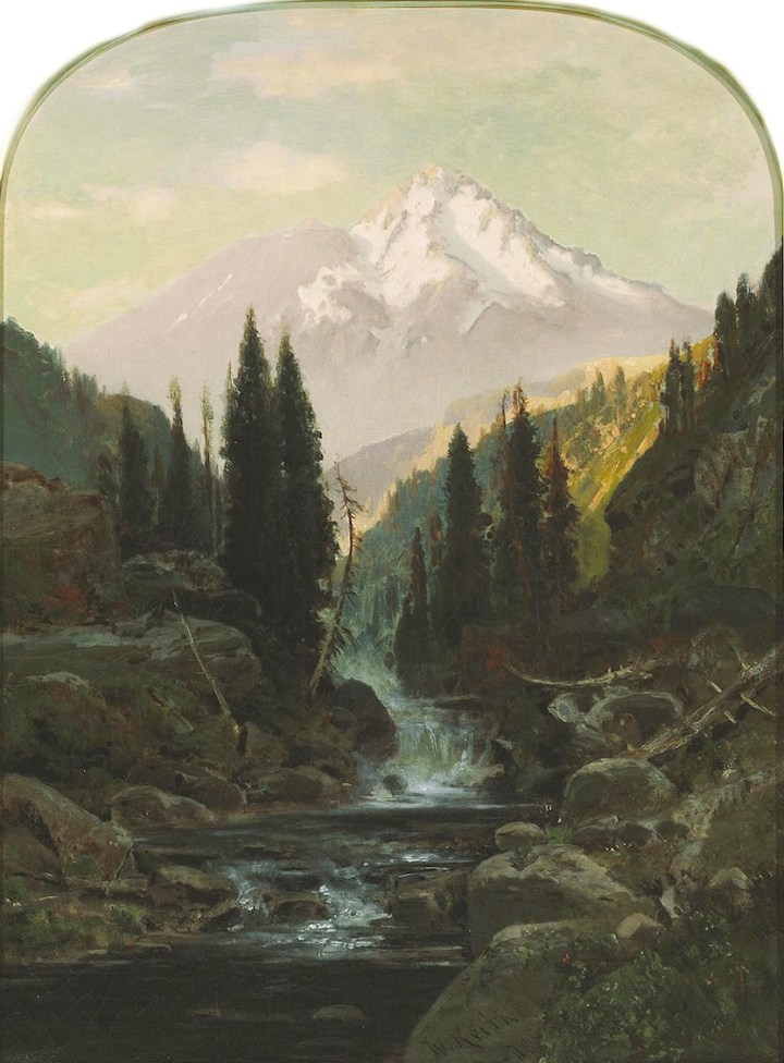 12 William Keith, Mount Shasta, ca. 1878, private collex