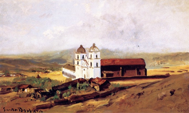 14 William Keith, Mission Santa Barbara, 1883, private collex