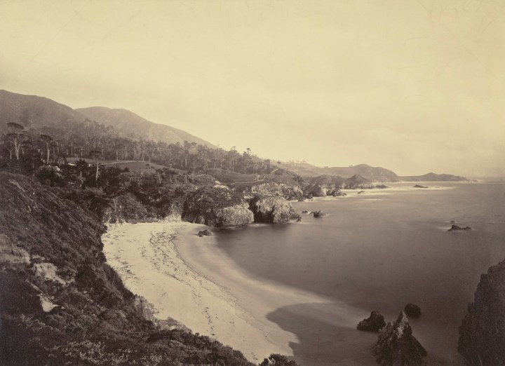 16 CEW, Gibson Beach, Point Lobos, Monterey County, ca. 1882-85, JPGM 1500
