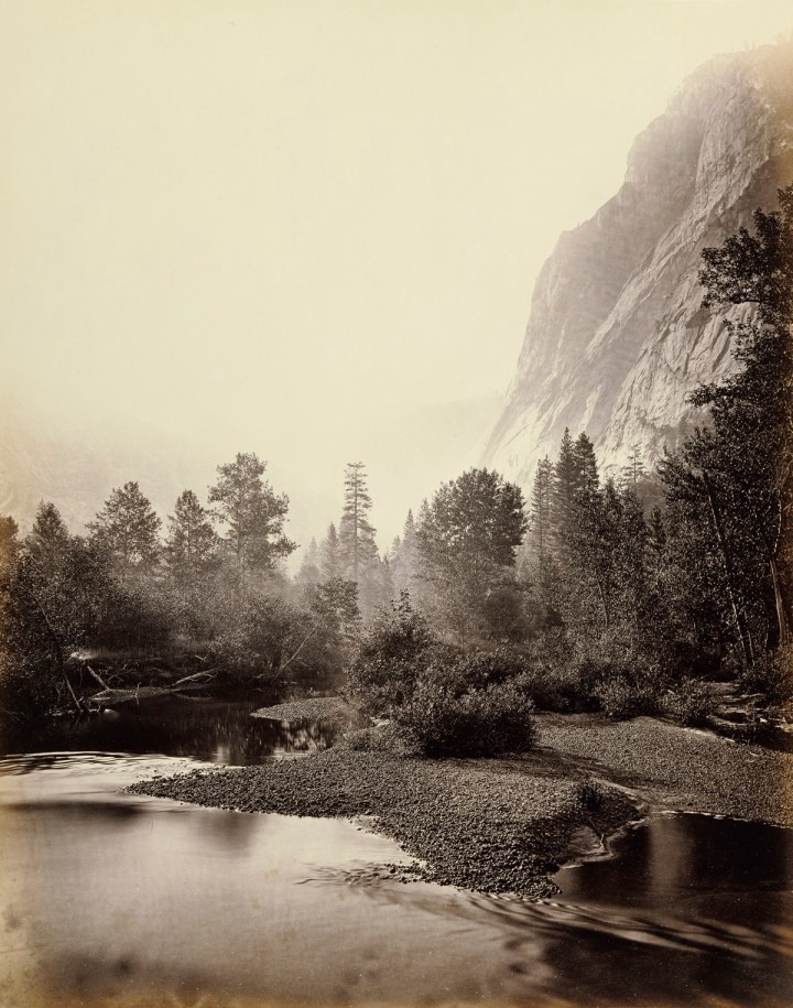 18 CEW Mount Starr King and Glacier Point, Yosemite, 1865-66, JPGM 1200