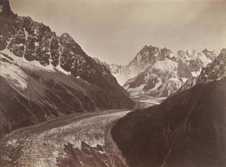 18 Louis-Auguste Bisson with Auguste-Rosalie Bisson, Mont Blanc, 1860-61, MoMA
