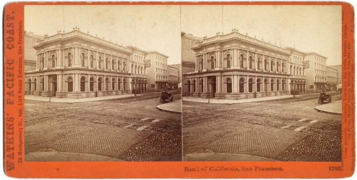 1a CEW, Bank of California, ca 1867-68, CSL 1500