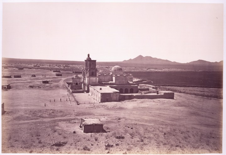 21 CEW Mission San Xavier del Bac, near Tucson, Ariz. Terr., 1880, HEH 1500