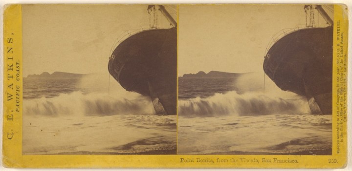 24 CEW, Point Bonita from the Viscata, 1868, JPGM