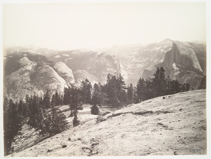 24 CEW, The Domes from Sentinel Dome, 1865-66, NYPL 1500