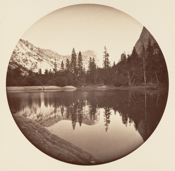 3 CEW, Mount Watkins and Mirror Lake, ca. 1878-81, Met