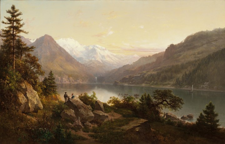 3 Thomas Hill, Emerald Bay, Lake Tahoe, 1864, LACMA 1500