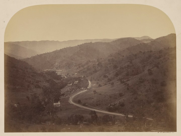5, CEW, New Almaden Quicksilver Mines, General View, 1863, JPGM 1500