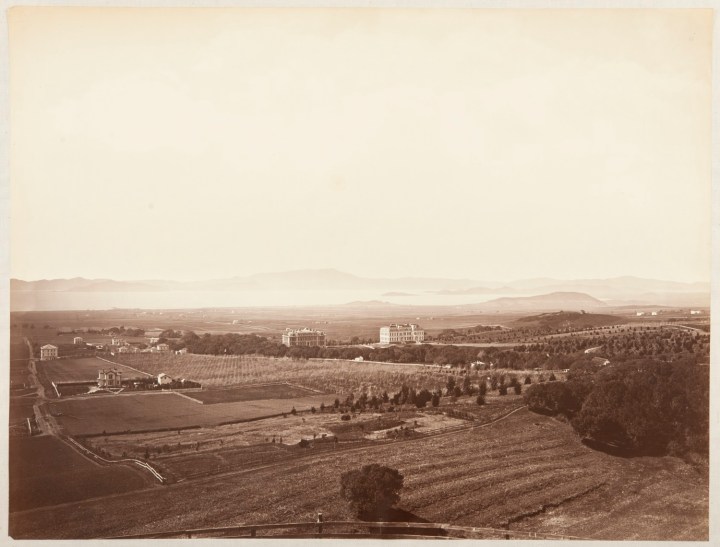 5 CEW, View from the University Grounds, Berkeley, Alameda County, 1874, CSL 1500