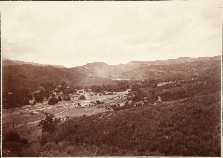 7 CEW, San Fernando Tunnel from the South, LA County, Calif., 1877, CSL 1500