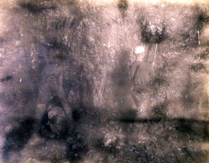 Carleton Watkins, Anaconda_Mine_900_ft_level_East, 1890, Collection of the University of Idaho Library.